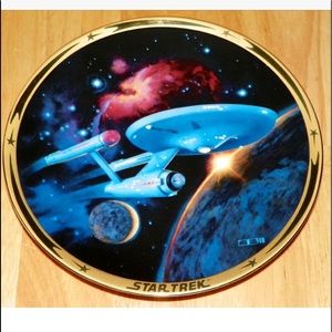 U.S.S Enterprise NCC-1701 COA Plate
